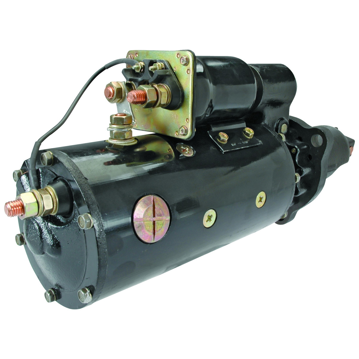 Starter Motor Compatible with Caterpillar, OE Ref - 9L2200, WAI - 4897N